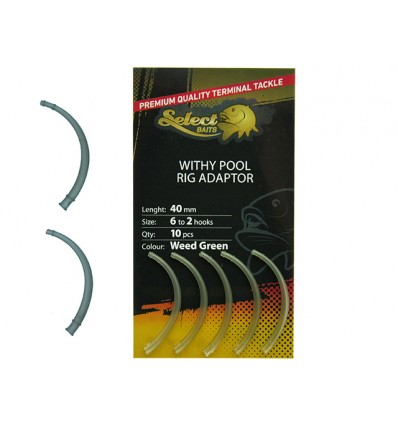 Conector Montura Select Baits Withy Pool Rig Adaptor Verde