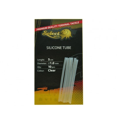 Tub siliconic Select Baits Silicone Tube Transparent 1mm