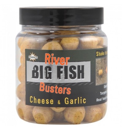 Boilies Dynamite Baits Big Fish River Busters Cheese & Garlic