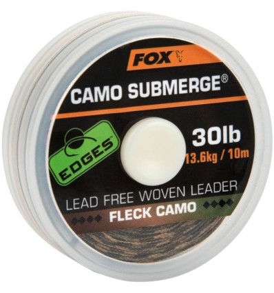 Fir Textil Fox Edges Submerge Camo Leader Fleck Camo 10m