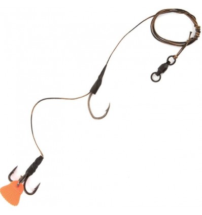 Montura Pentru Somn Fox Rage Cat Lite Powerpoint Single & Treble Hook Rig 93cm 80kg