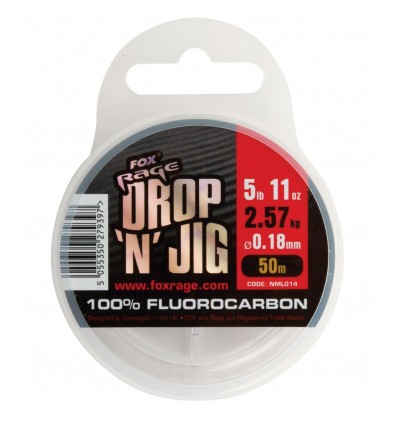 Fir Fluorocarbon Fox Rage Drop&jig 50m