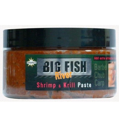 Pasta Solubila Dynamite Baits Big Fish River Shrimp & Krill 180g/cutie