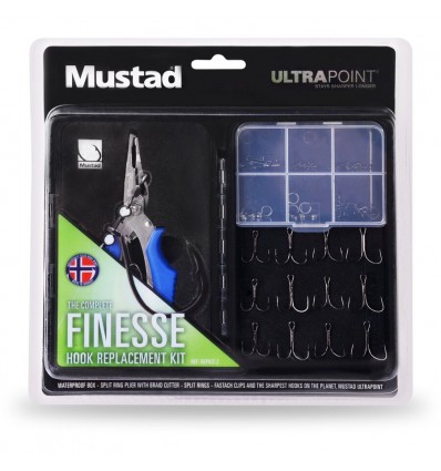 Kit Mustad Finesse Cu Cleste Pentru Inele + Accesorii