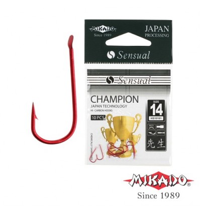 Carlige Mikado Sensual Champion Red 10buc