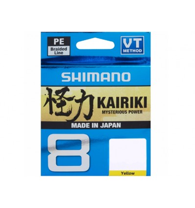 Fir Shimano Kairiki 8 Braided Line 150m Yellow