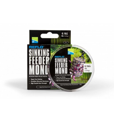 Fir monofilament Preston Reflo Sinking Feeder Mono 150m