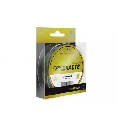 Fir Delphin FIN SPIN EXACT 8 125m Verde 0.25mm 24kg