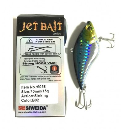 Vobler Siweida Jet Bait 9058-b02 70mm 15gr