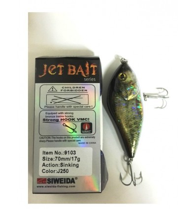 Vobler Siweida Jet Bait 9103-j250 70mm 17gr