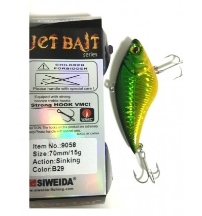 Vobler Siweida Jet Bait 9058-b29 70mm 15gr