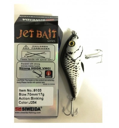 Vobler Siweida Jet Bait 9103-j254 70mm 17gr