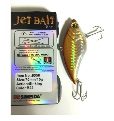 Vobler Siweida Jet Bait 9058-b22 70mm 15gr