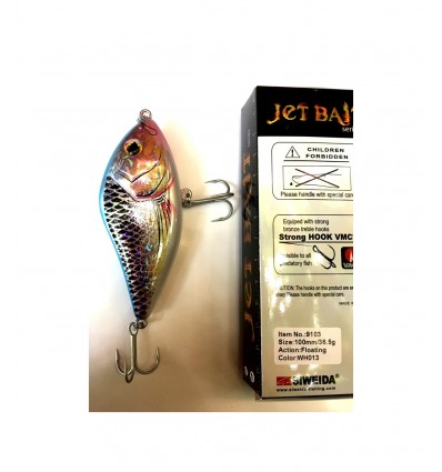 Vobler Siweida Jet Bait Wh-027 10cm