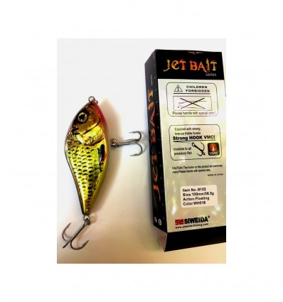 Vobler Siweida Jet Bait Wh-025 10cm