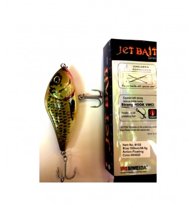 Vobler Siweida Jet Bait Wh-024 10cm