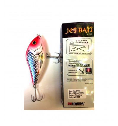 Vobler Siweida Jet Bait Wh-023 10cm