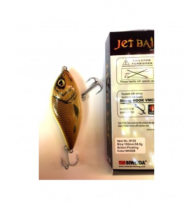 Vobler Siweida Jet Bait Wh-020 10cm