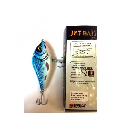 Vobler Siweida Jet Bait Wh-029 10cm