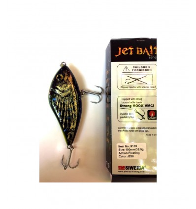 Vobler Siweida Jet Bait Wh-030 10cm