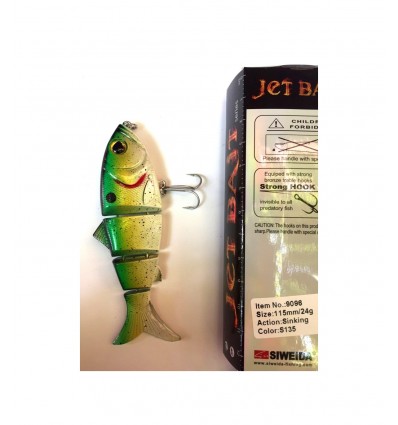 Vobler Siweida Articulat Jet Bait S135 11.5cm