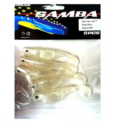 Twister Siweida Samba New 5buc/plic 3017-129 8cm