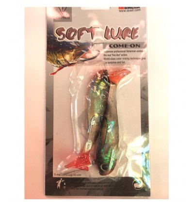 Twister Siweida Soft Lure Echipat 4buc/plic 6cm