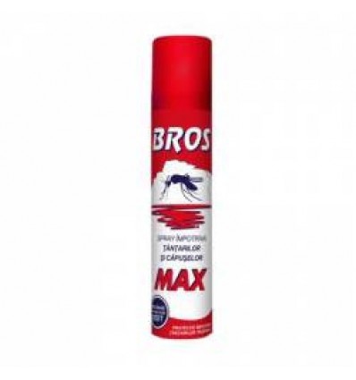 Bros Spray Max Impotriva Tantarilor Si Capuselor 90 ml