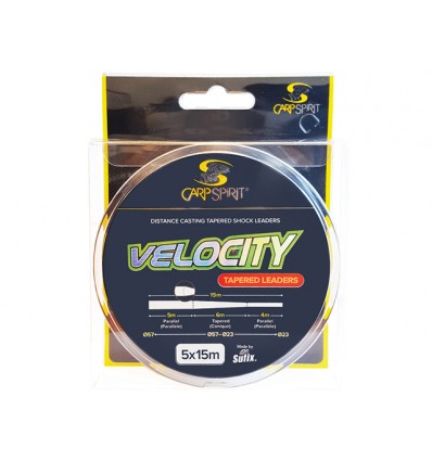 Fir Inaintas Conic Carp Spirit Velocity Tapered Leaders 5x15m/rola