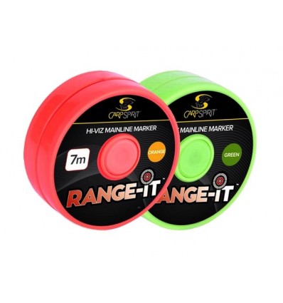 Elastic fluorescent Carp Spirit Range-IT Mainline Marker 7m Orange