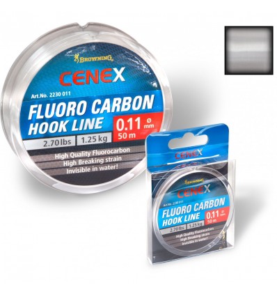 Fir Browning Cenex Fluoro Carbon Hook Line 50m