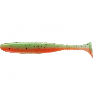 Shad Daiwa D'Fin Chartreuse Tiger 10cm 7buc/plic