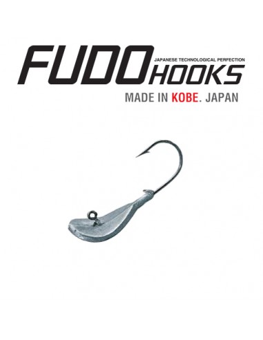 Wobble Fudo Jig, Black Nickel, Nr.4