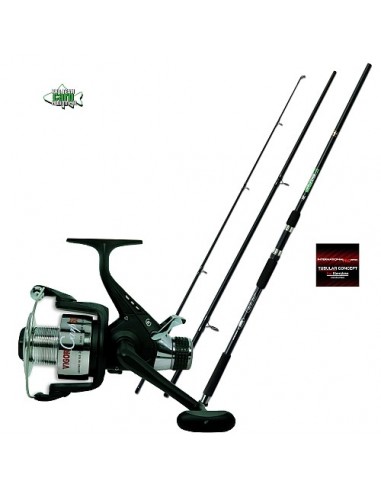 Combo Crap Lineaeffe Lanseta Carp Beater 3.60m 3buc + Mulineta Vigor Carp