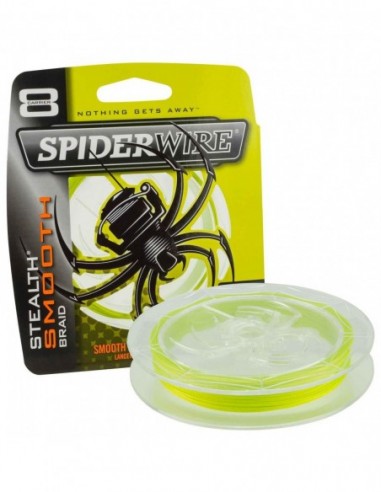 Fir Textil Spiderwire Stealth X8, Galben, 150m