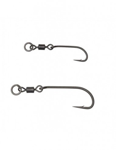 Carlige Prologic Swivel Hooks Long Shank, 5buc/plic