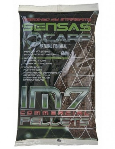 Pelete Sensas pentru Carlig IM7, Natural Fishmeal, 4mm, 700g