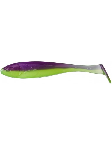 Shad Sensas Illex Magic Slim, Culoare Purple Chartreuse , 6.5cm, 12buc/plic