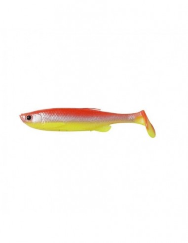 Shad Savage Gear Fat Minnow T-Tail, YR Fluo, 7.5cm, 4buc/plic