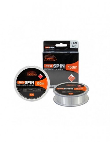 Fir Monofilament Bokor Pro Spin, Transparent, 150m