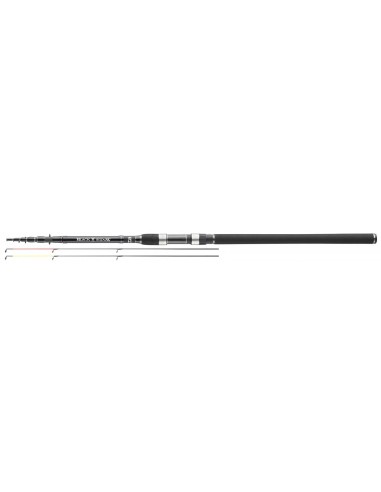 Lanseta Telescopica Daiwa Black Widow Feeder, 3.60m, 120g, 6+2buc